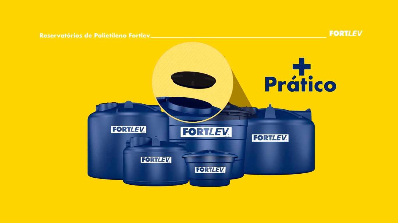 Fortlev - Caixas d'água, tubos e conexões